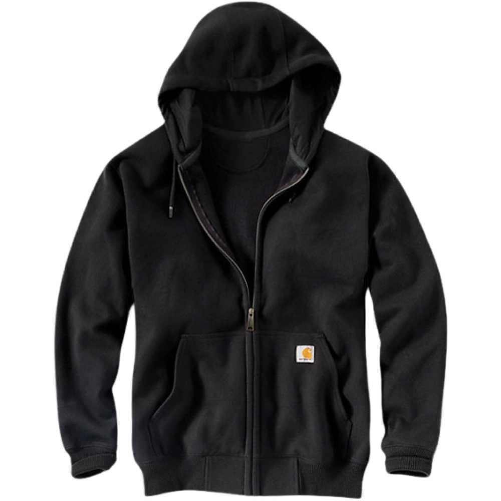NWT Carhartt Paxton Zipper Hoodie Black
